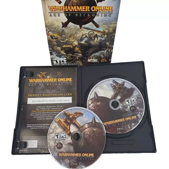 Warhammer Online: Age of Reckoning Mythic EA (PC DVD-ROM 2008) Complete with Key - Picture 5 of 6